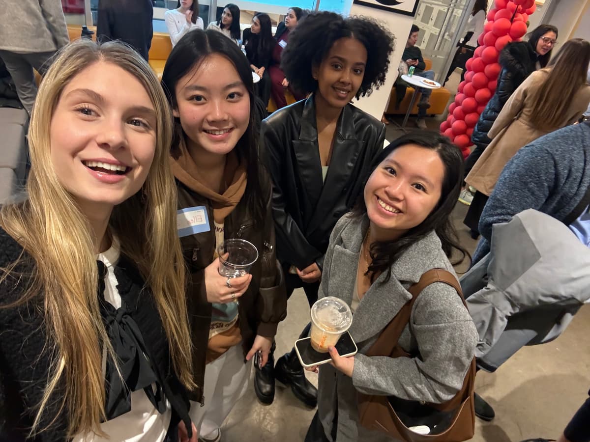 Founders showcase at WomenX Innovators